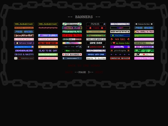 vault/banners/banners-page-3 screenshot