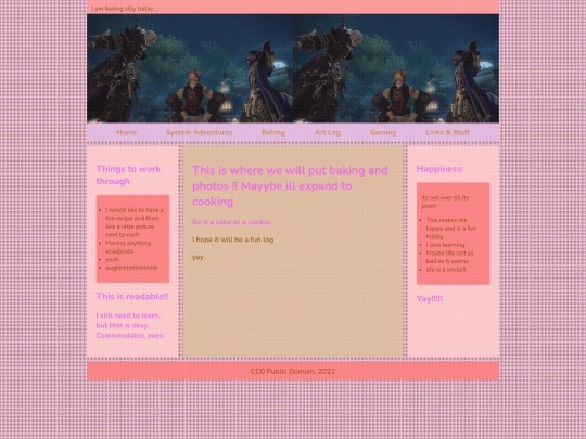 Baking screenshot