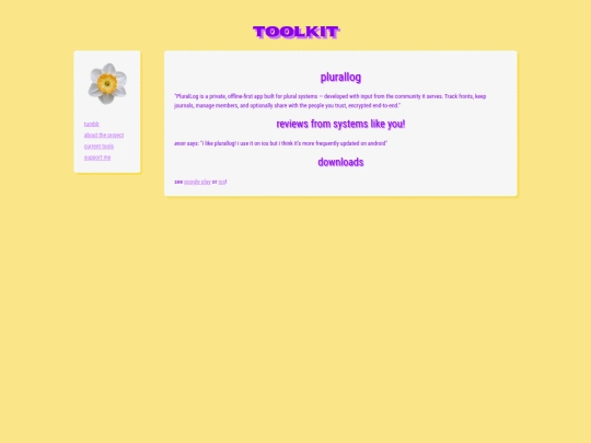 plurallog screenshot