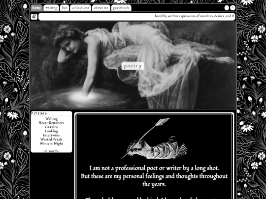 poetry screenshot