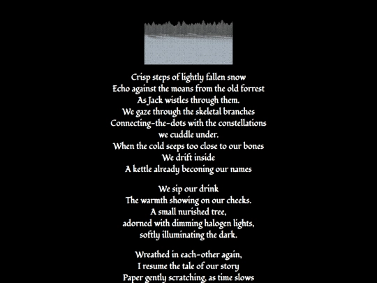 poetry/winternights screenshot