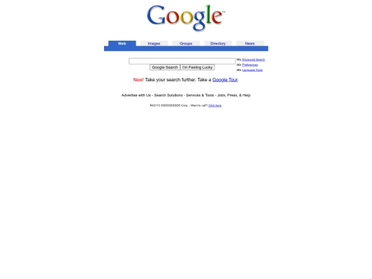google screenshot