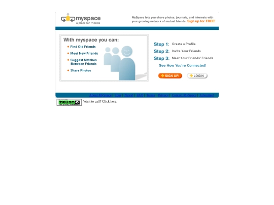myspace screenshot