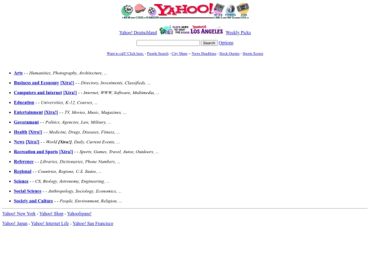 yahoo screenshot