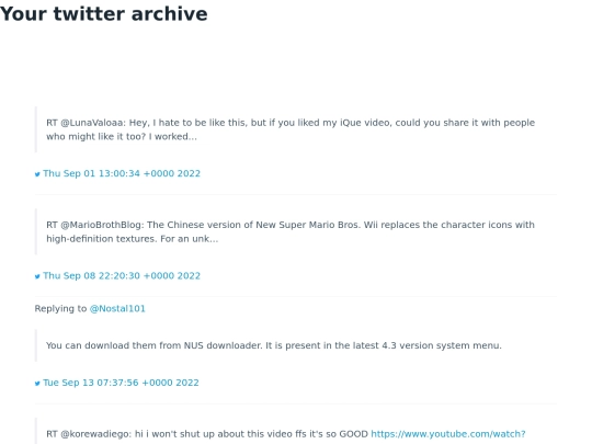 TwitterArchive/2022/2022-09-01-tweets screenshot