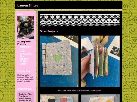 olderprojects screenshot