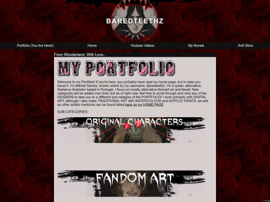 portfolio screenshot
