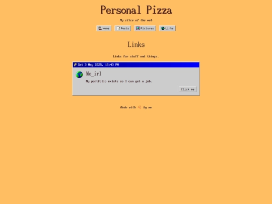 links screenshot