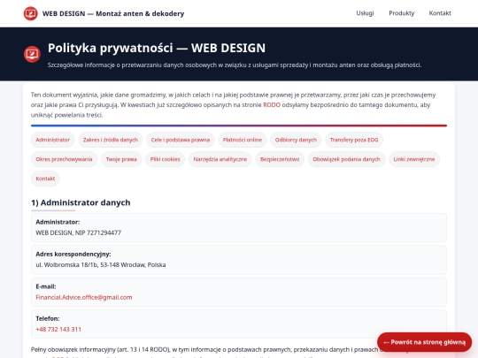 polityka-prywatnosci screenshot
