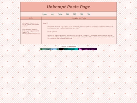Posts screenshot