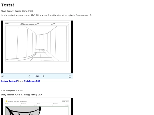 Tests screenshot