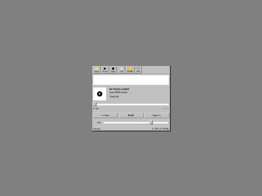 ahp2/apps/eclipse-audio-player-95 screenshot