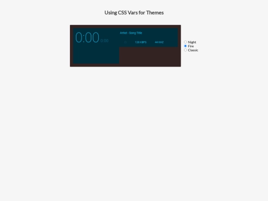 classicaudioplayer screenshot