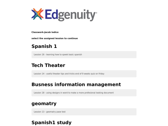 spanish1study screenshot