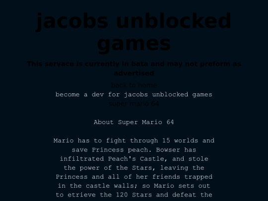 unblockedgames screenshot