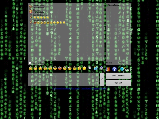 chatroom screenshot