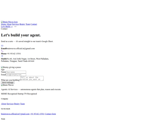 contact screenshot