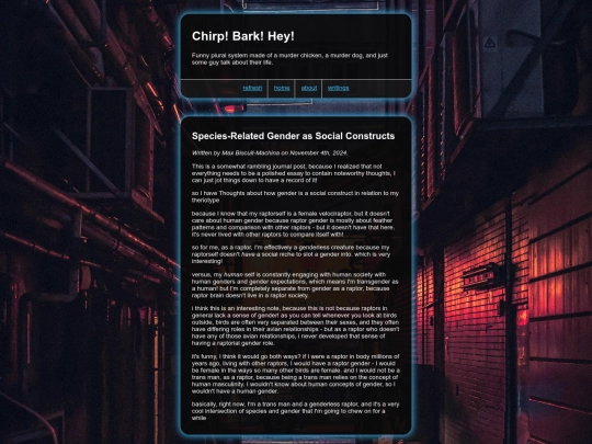 writings/max/gender-and-species screenshot