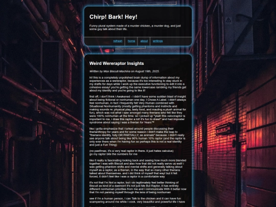 writings/max/wereraptor screenshot