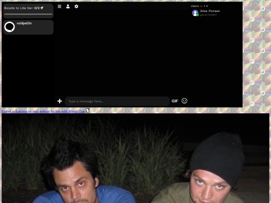 chatroom screenshot