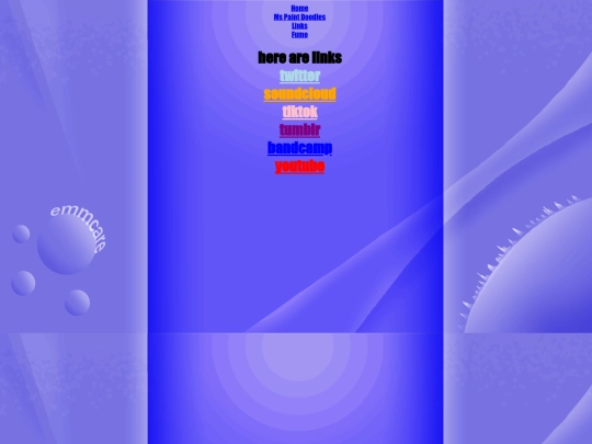 links screenshot