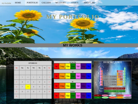 portfolio screenshot