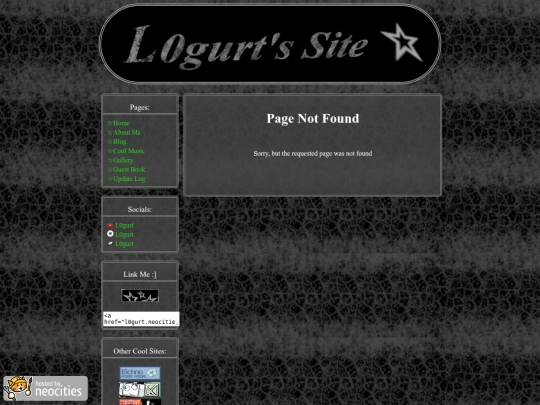 not_found screenshot