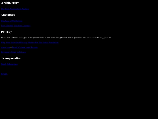 library/technicals screenshot