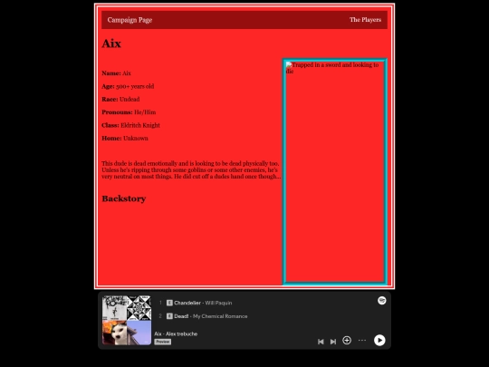 MainCampaign/Players/Aix screenshot