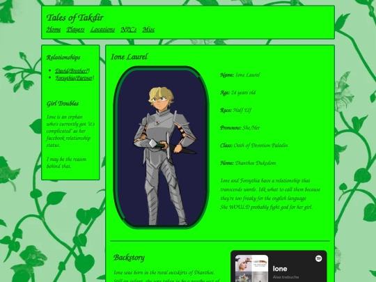 MainCampaign/Players/Ione screenshot