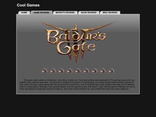reviews/BaldursGate3 screenshot