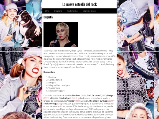 biografia screenshot