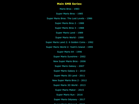 mario screenshot