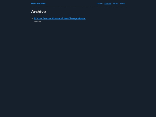 blog screenshot