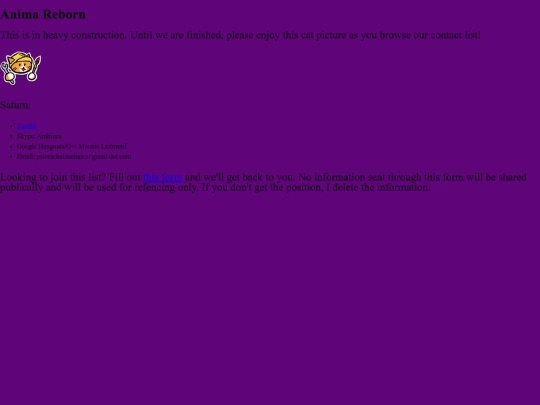 contact screenshot