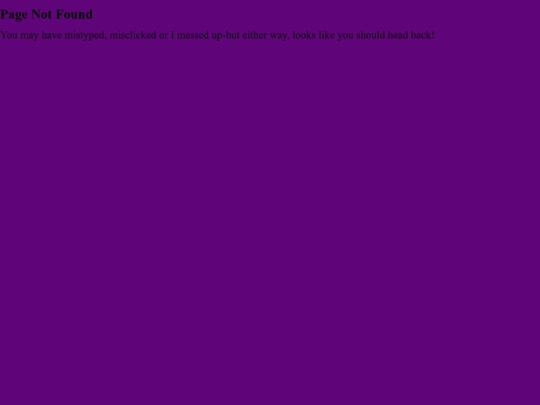 not_found screenshot