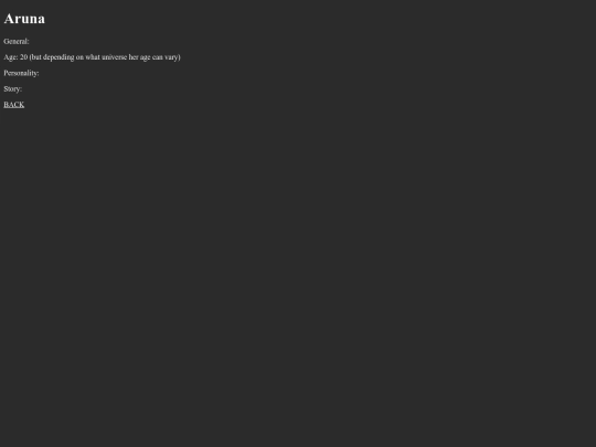 Aruna screenshot