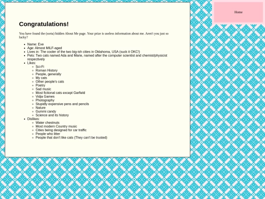 aboutme screenshot