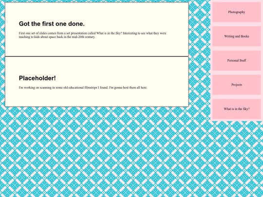 projects screenshot
