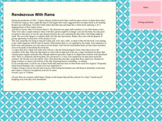 reviews/Rendezvous screenshot