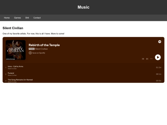 music screenshot