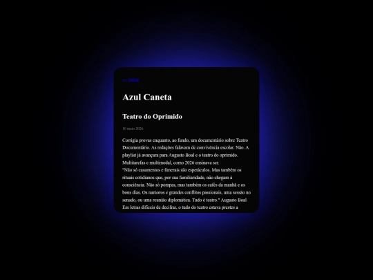AzulCaneta/Teatrodooprimido screenshot