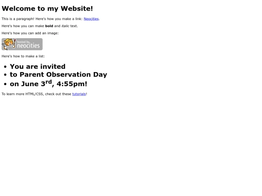 Invitation screenshot