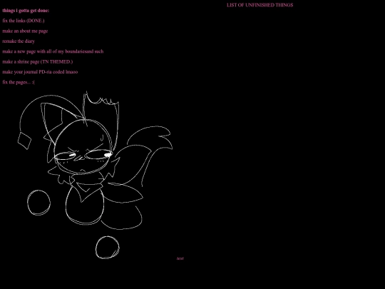test screenshot