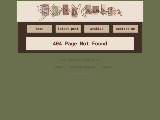 not_found screenshot