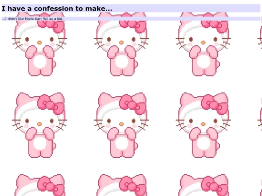 confession screenshot