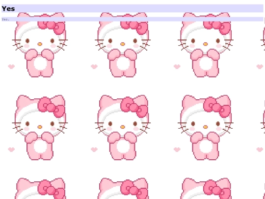 yes screenshot