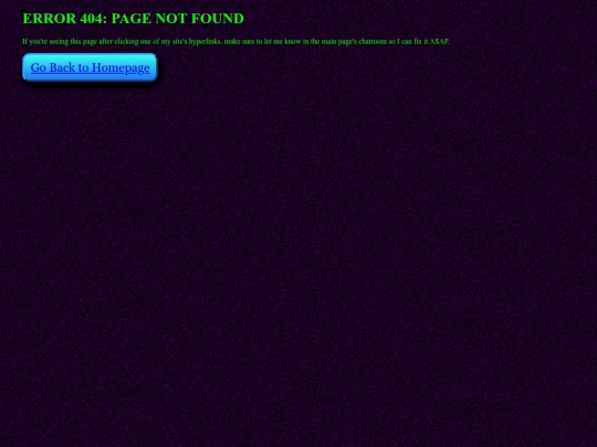 not_found screenshot