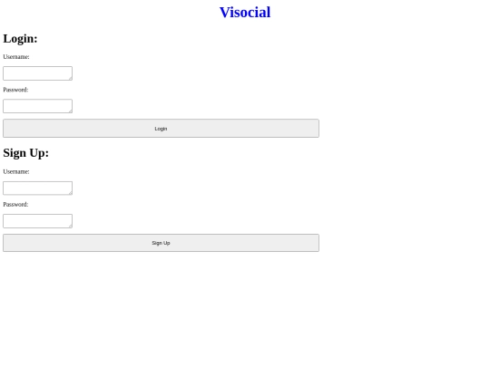 login screenshot
