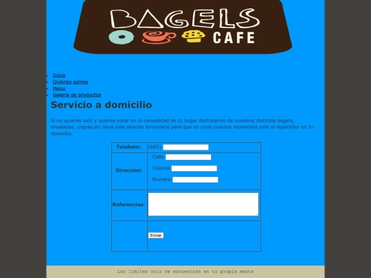 Restaurante/servicioa screenshot
